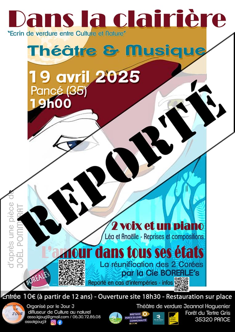 Evenement reporté pour cause Météo